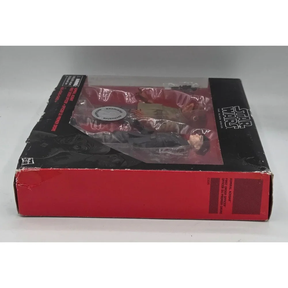 Star Wars The Black Series Admiral Ackbar & First Order Officer Toys 